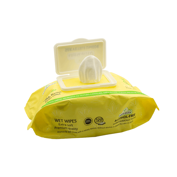 Servetele Umede cu Lamaie - Aromavita