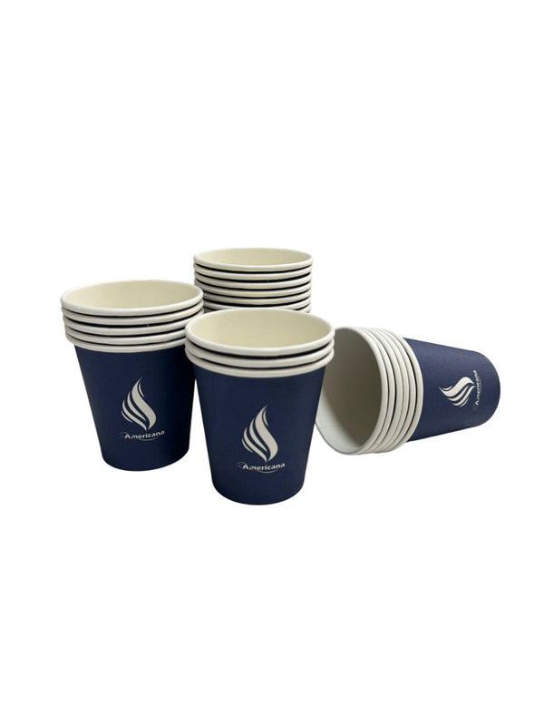 Pahar Carton 8 OZ - 50 BUC / SET - Americana